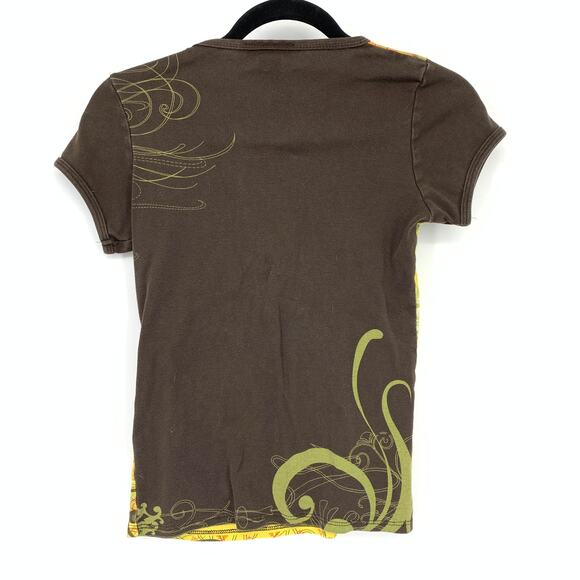 SOLD Vintage Y2K Cirque Du Soleil Short Sleeve Graphic T-Shirt Womens Sz Small - Picture 3 of 6